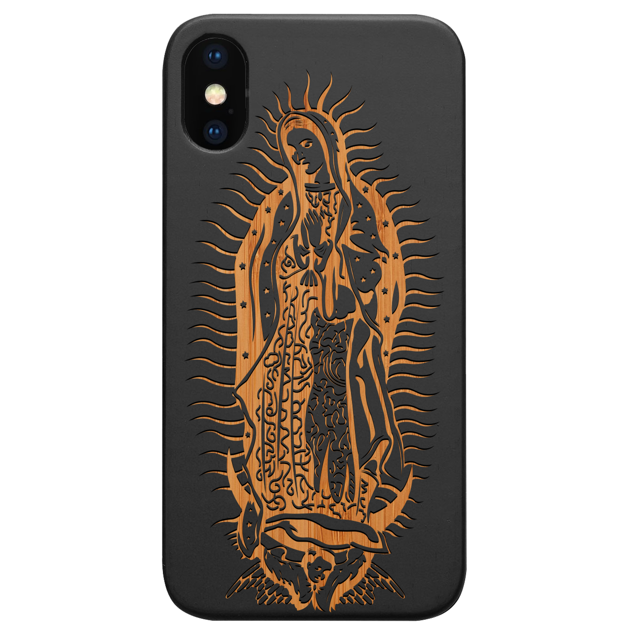 Guadalupe - Engraved Wood Phone Case