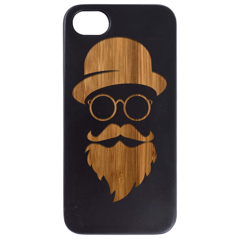 Hollow Man - Engraved Wood Phone Case