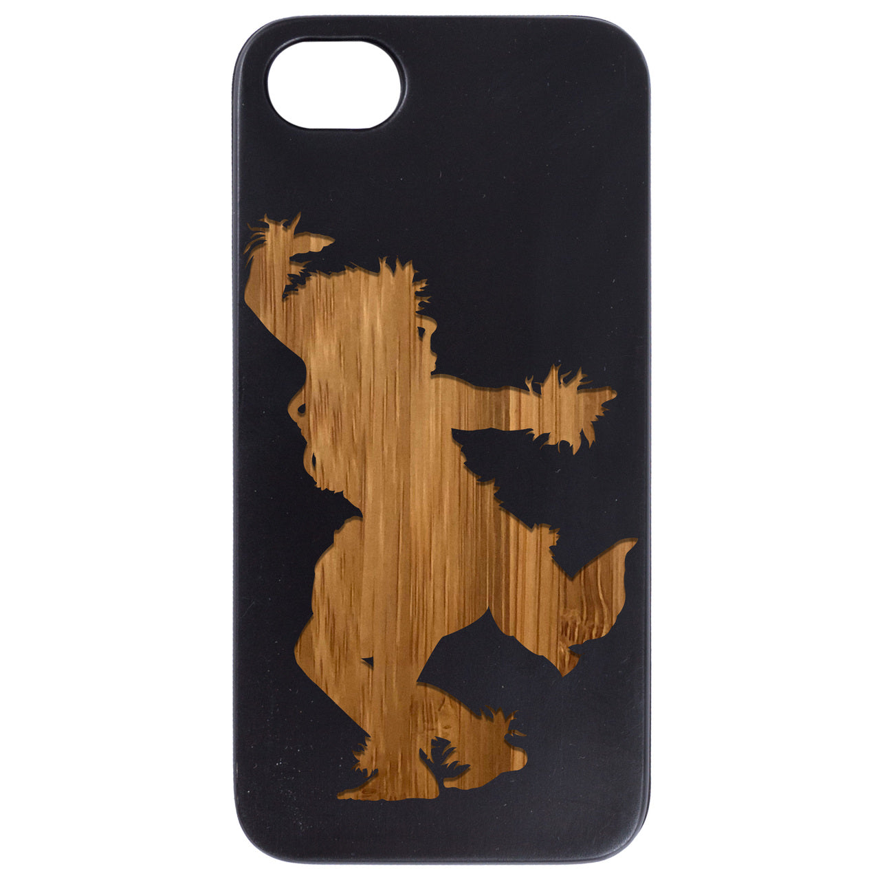 Hula Dancer - Engraved Wood Phone Case