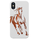 Horse 1 - Engraved Wood Phone Case