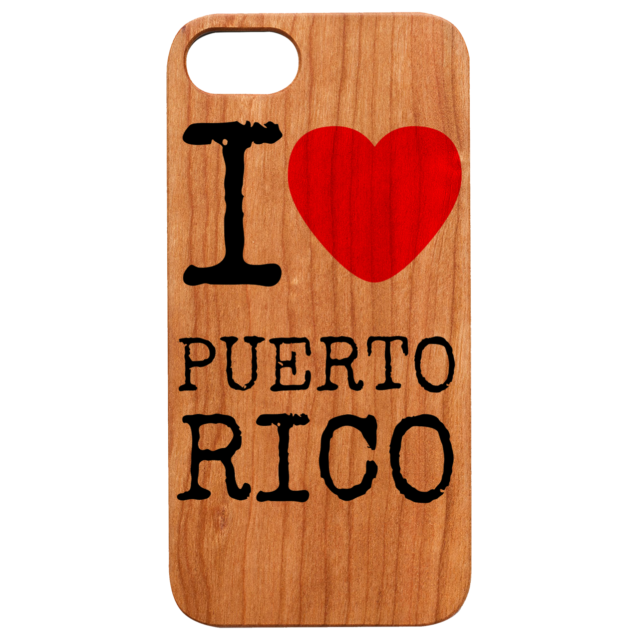 I Love Puerto Rico - UV Color Printed