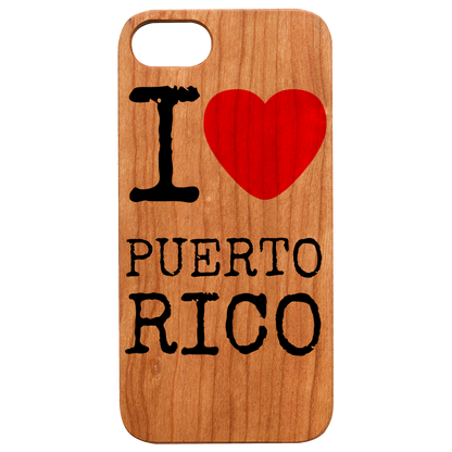 I Love Puerto Rico - UV Color Printed