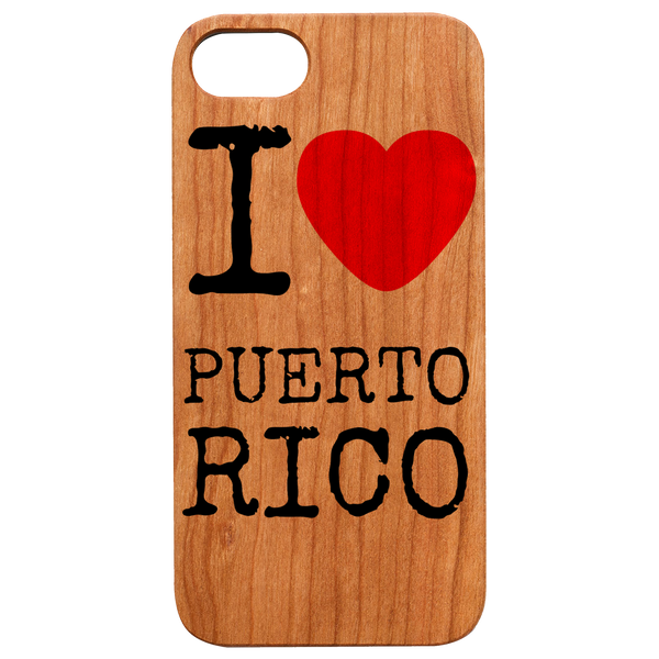 I Love Puerto Rico - UV Color Printed