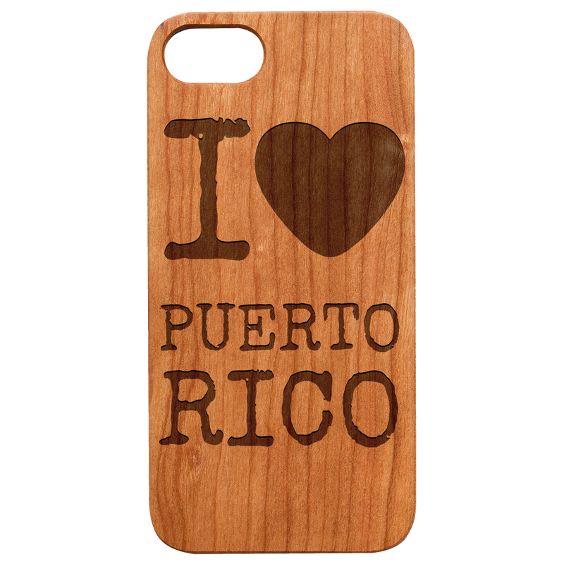 I Love Puerto Rico - Engraved