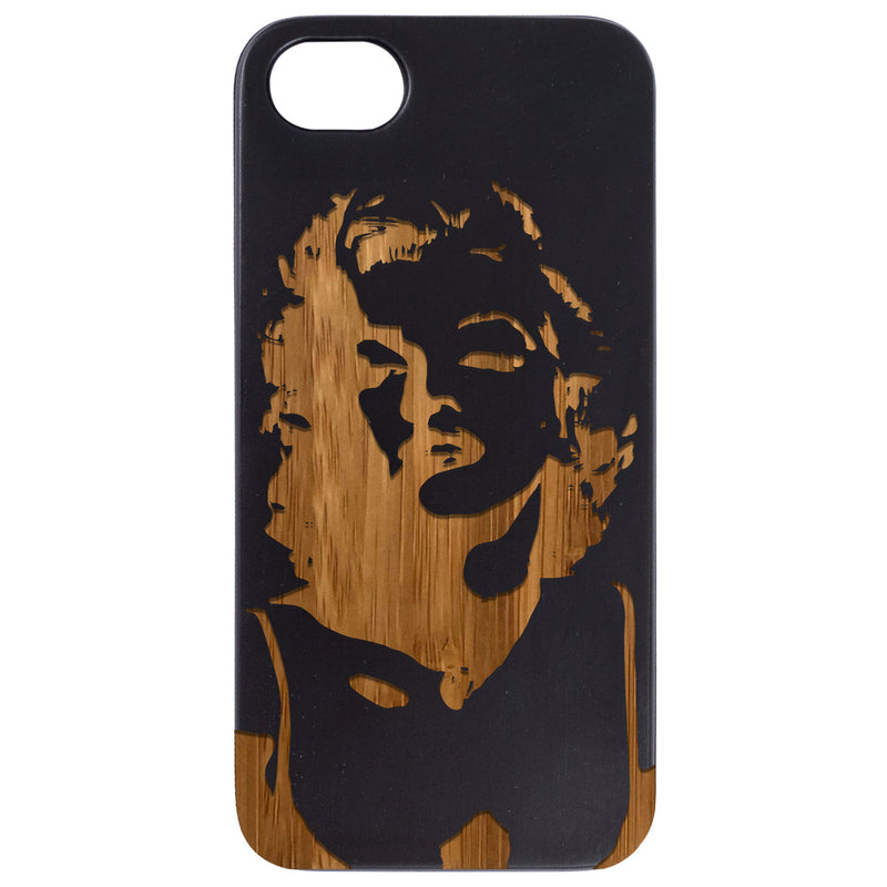 Marilyn Monroe 1 - Engraved Wood Phone Case