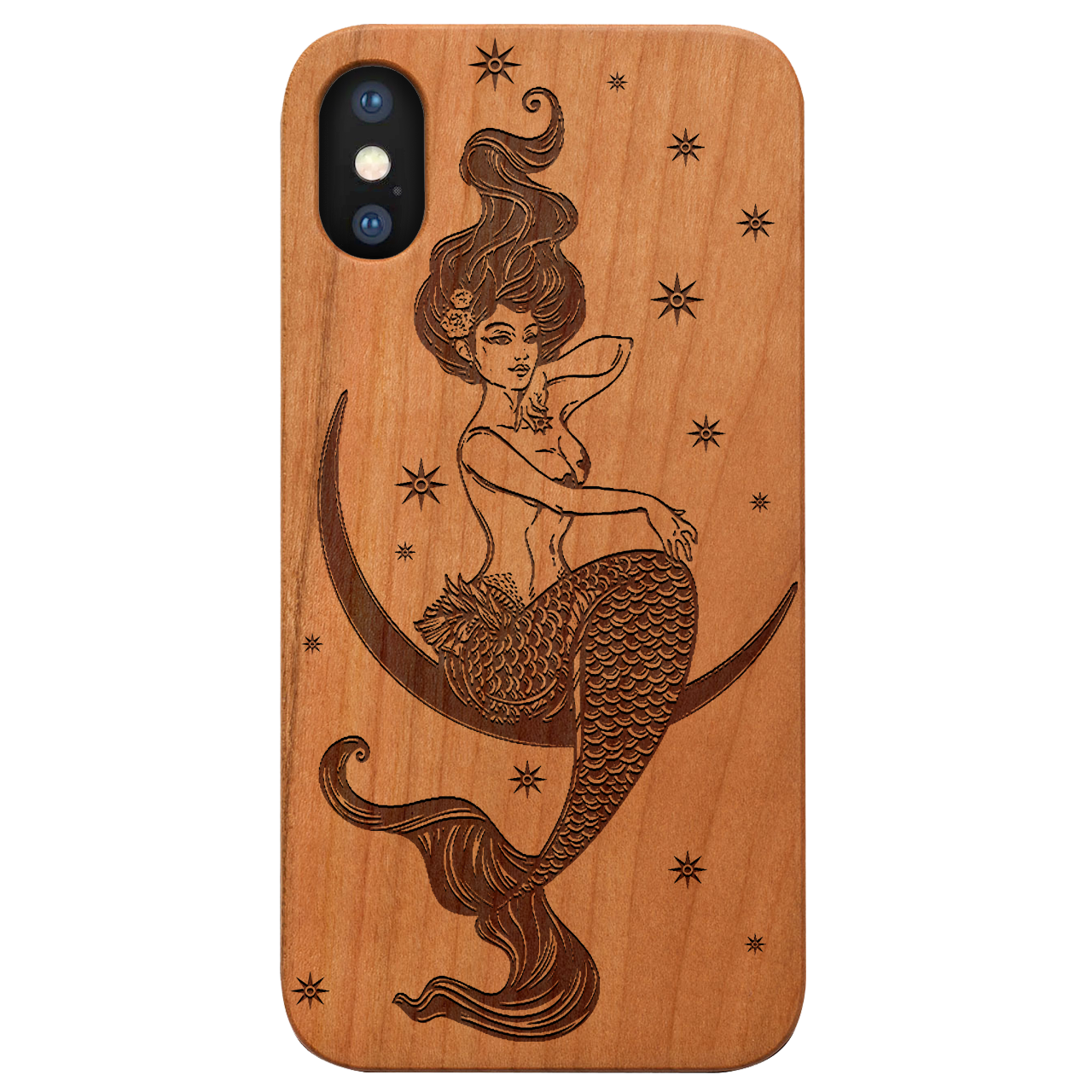 Mermaid In The Moon - Engraved