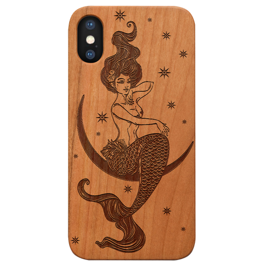 Mermaid In The Moon - Engraved