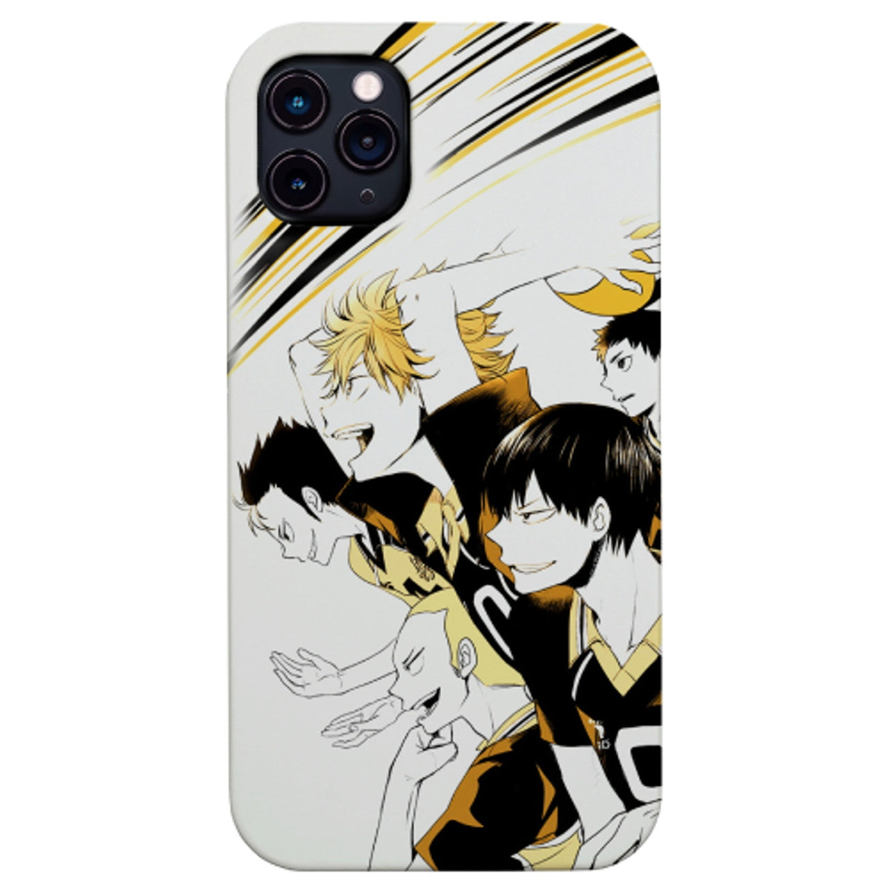 Karasuno Haikyuu - UV Color Printed Wood Phone Case