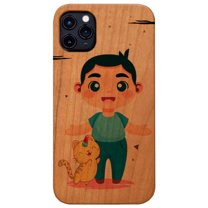 Kids - UV Color Printed Wood Phone Case