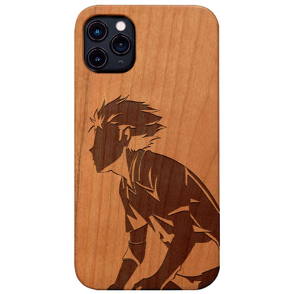 Running - Engraved Wood Phone Case
