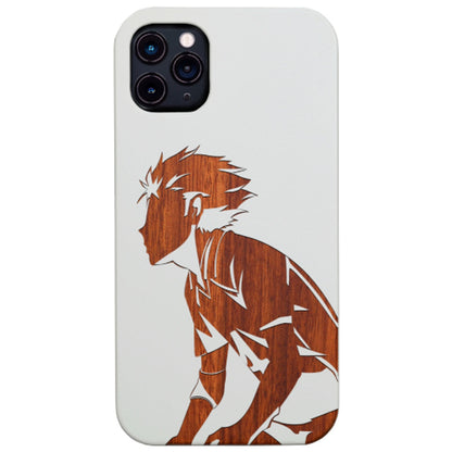 Running - Engraved Wood Phone Case