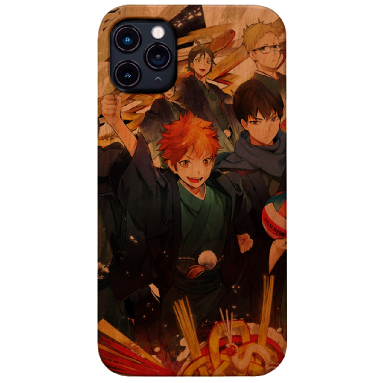 Shoyo Hinata - UV Color Printed Wood Phone Case