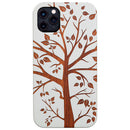Beautiful Tree - Engraved Wood Phone Case