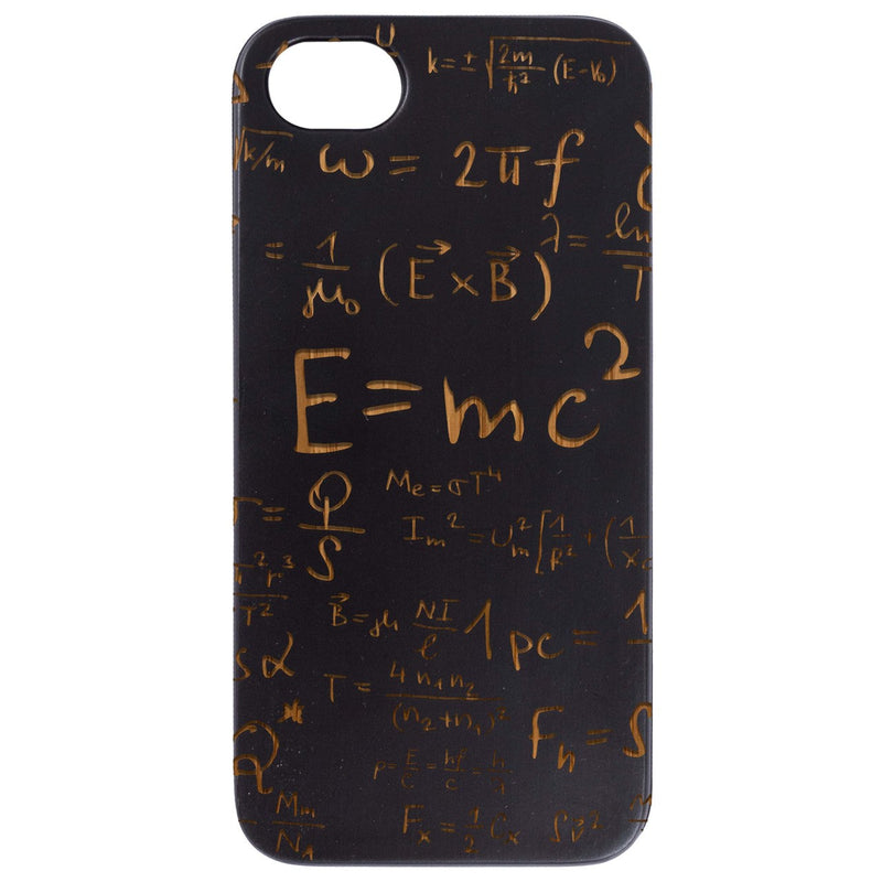 Physical Equations - Engraved Wood Phone Case