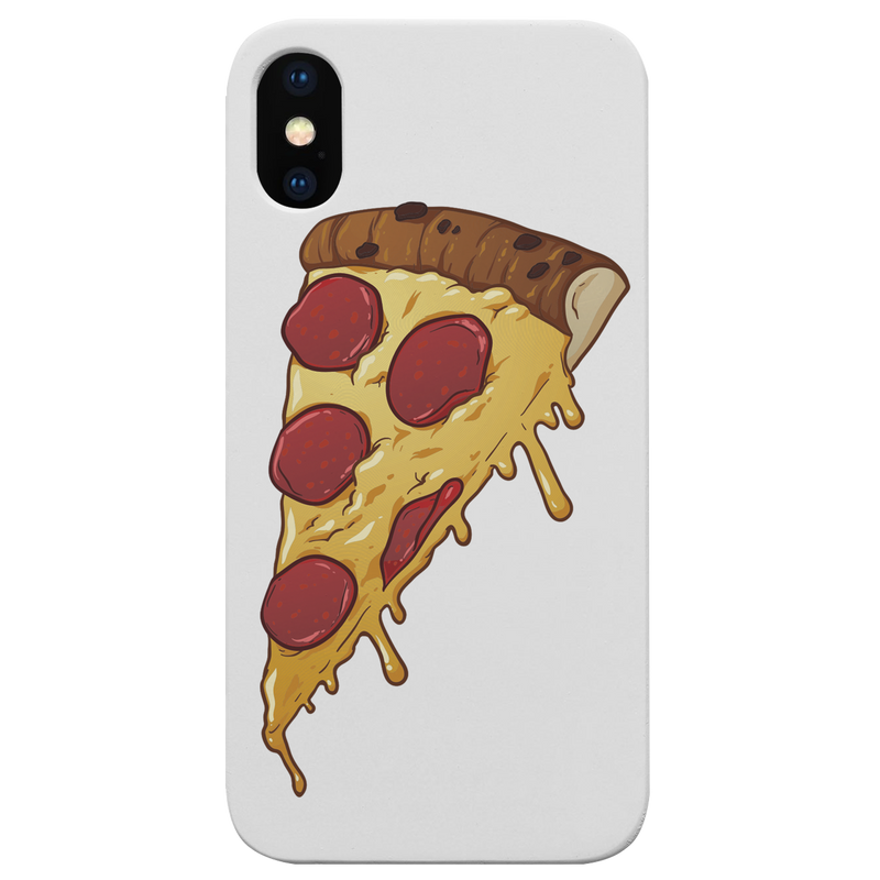 Pizza Slice - UV Color Printed Wood Phone Case