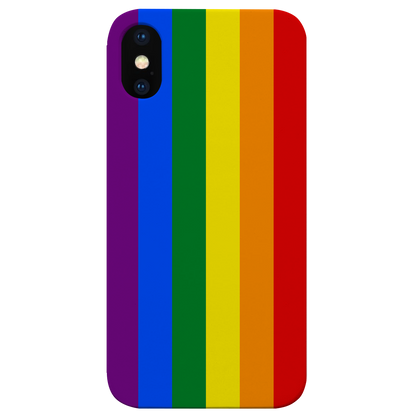 Pride Flag - UV Color Printed Wood Phone Case