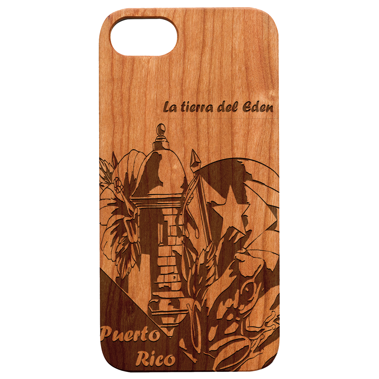 Puerto Rico Collage - Engraved