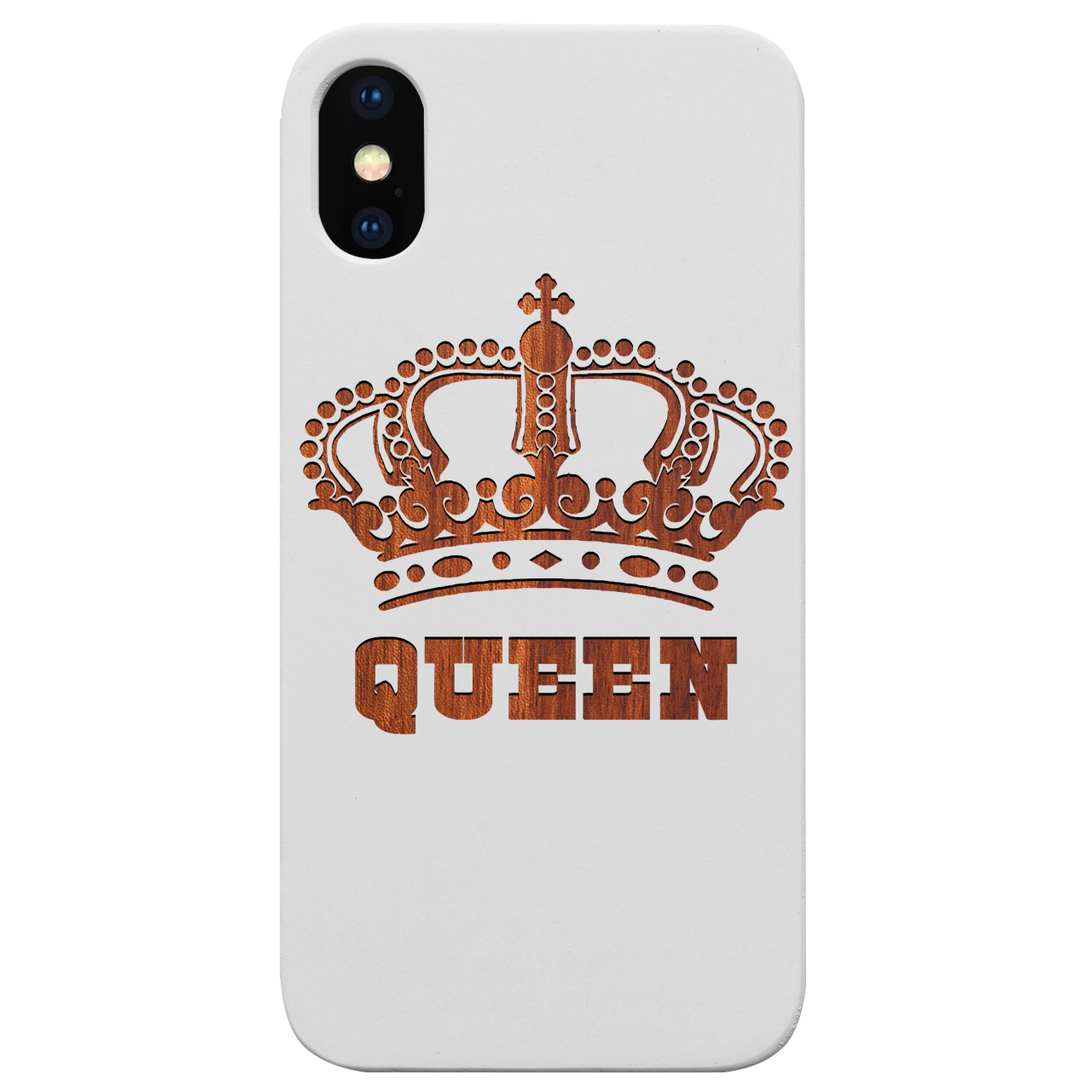 Queen - Engraved Wood Phone Case