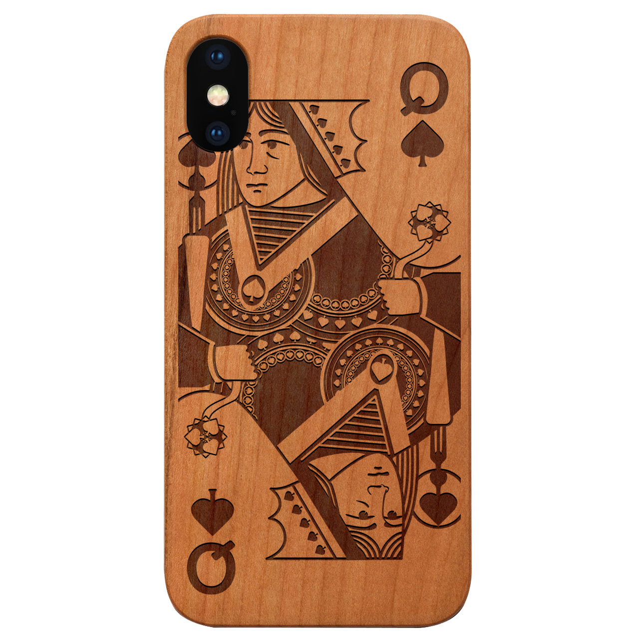 Queen Of Spades - Engraved