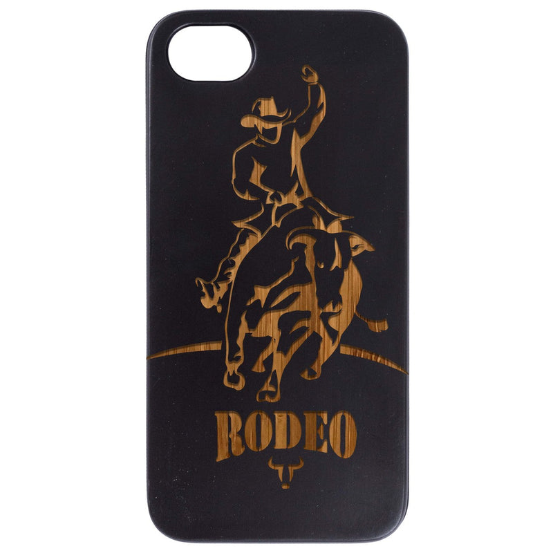 Rodeo 2 - Engraved Wood Phone Case