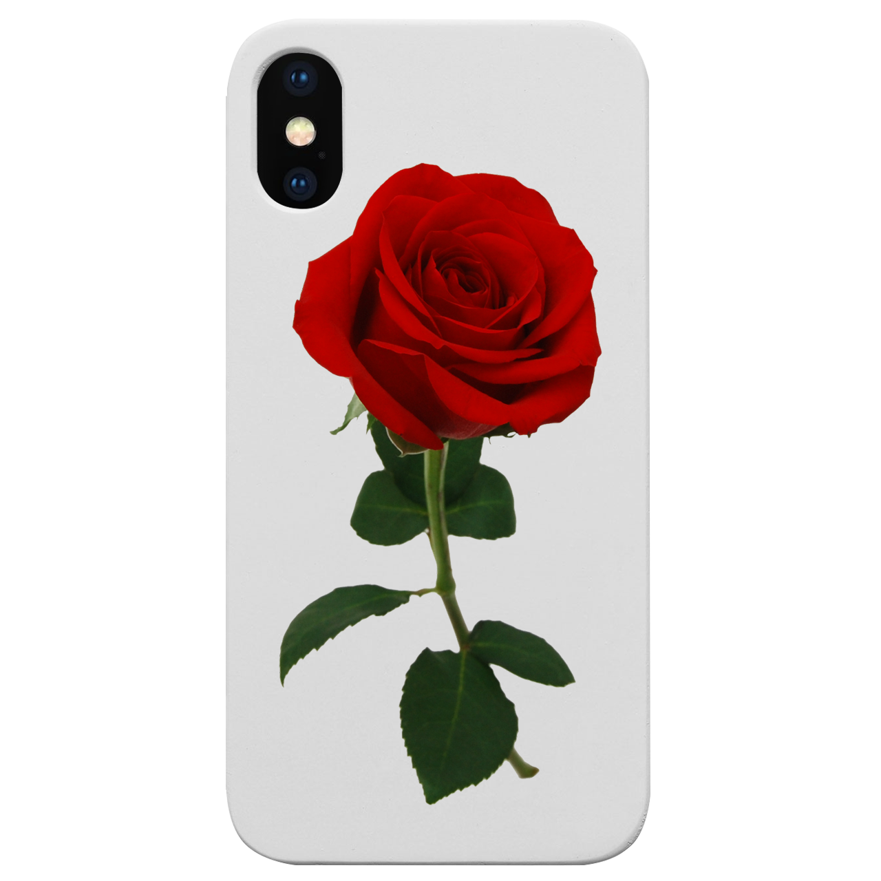 Rose 1 - UV Color Printed Wood Phone Case