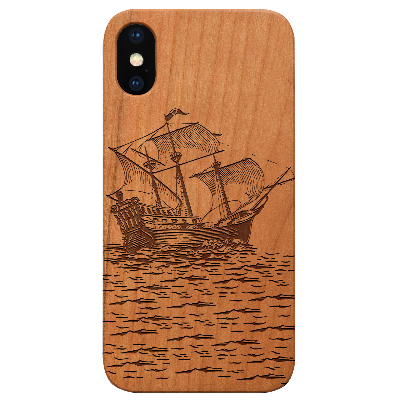 Sailboat - Engraved