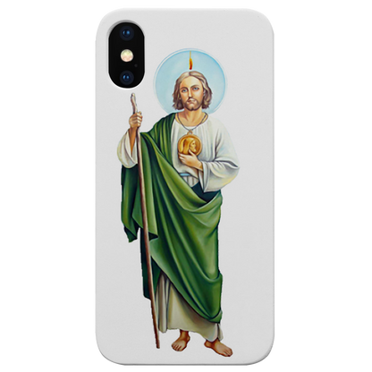 San Judas 1 - UV Color Printed Wood Phone Case