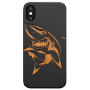 Shark - Engraved Wood Phone Case