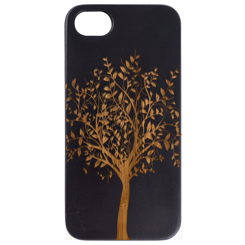 Tree 1 - Engraved Wood Phone Case