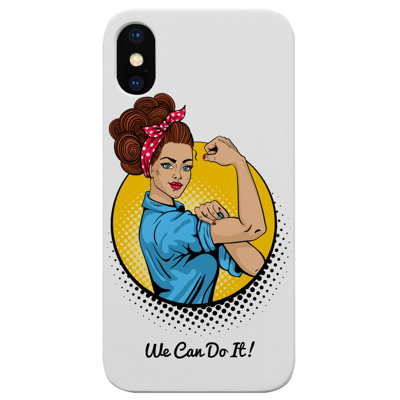 We Can Do It - UV Color Printed Wood Phone Case