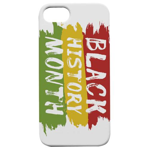 Black History Month - UV Color Printed Wood Phone Case