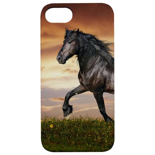 Horse 3 - UV Color Printed Wood Phone Case