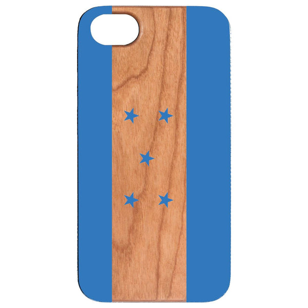 Flag Honduras - UV Color Printed Wood Phone Case