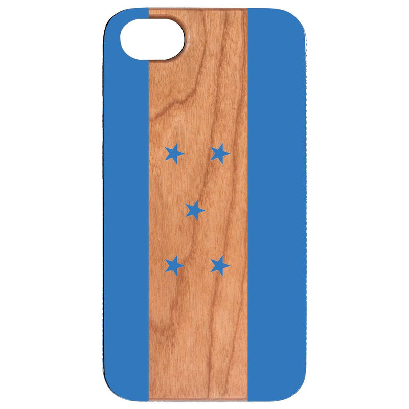 Flag Honduras - UV Color Printed Wood Phone Case