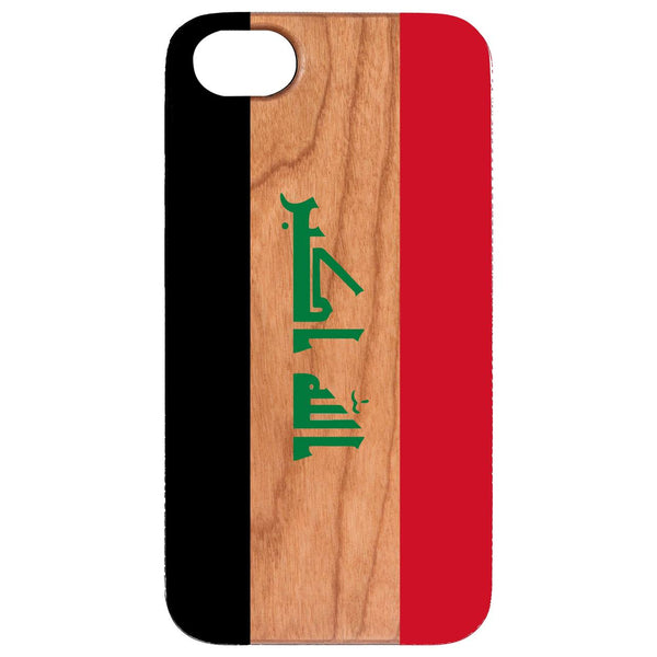 Flag Iraq - UV Color Printed Wood Phone Case
