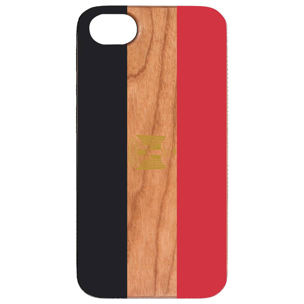 Flag Egypt - UV Color Printed Wood Phone Case