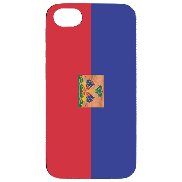 Flag Haiti - UV Color Printed Wood Phone Case
