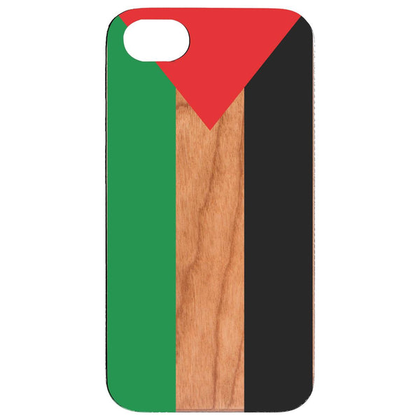 Flag Palestine - UV Color Printed Wood Phone Case