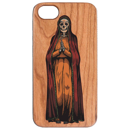 La Santa Muerte - UV Color Printed Wood Phone Case