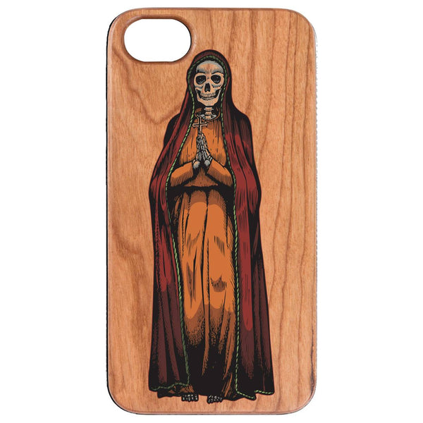 La Santa Muerte - UV Color Printed Wood Phone Case