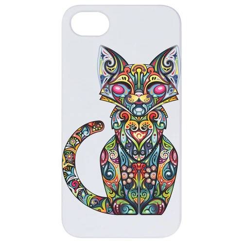 Cat - UV Color Printed Wood Phone Case