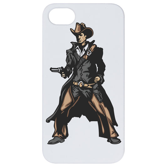 Cowboy - UV Color Printed Wood Phone Case
