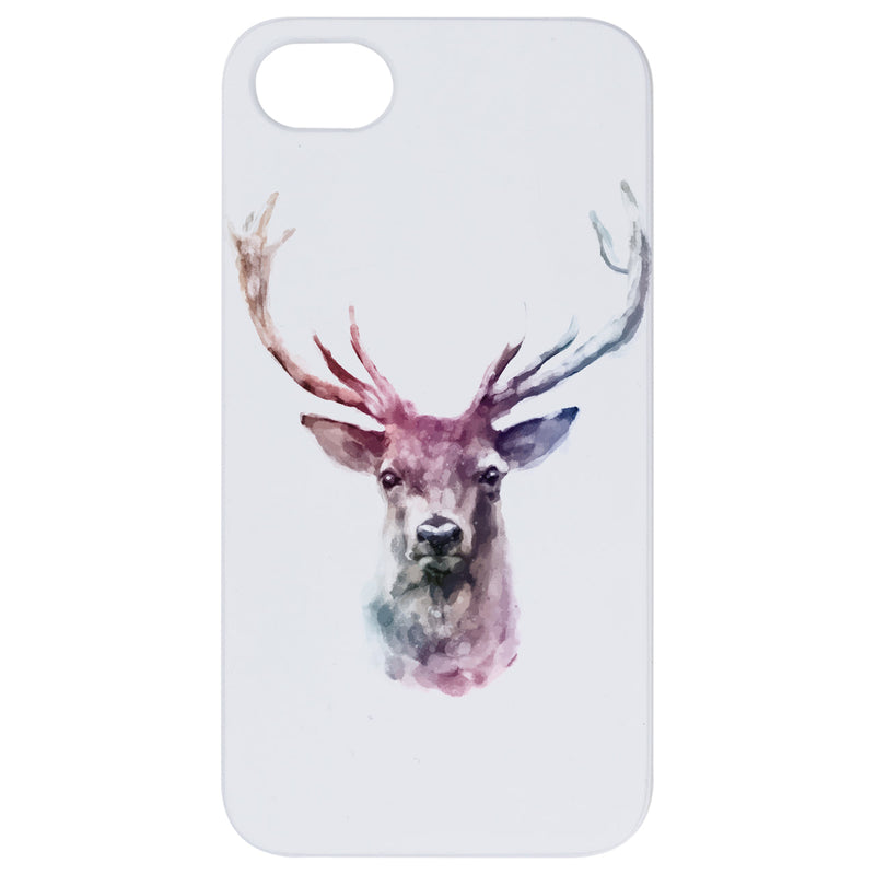 Deer - UV Color Printed Wood Phone Case