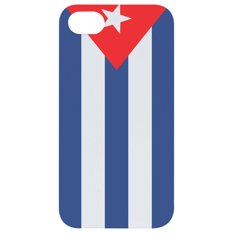 Flag Cuba - UV Color Printed Wood Phone Case