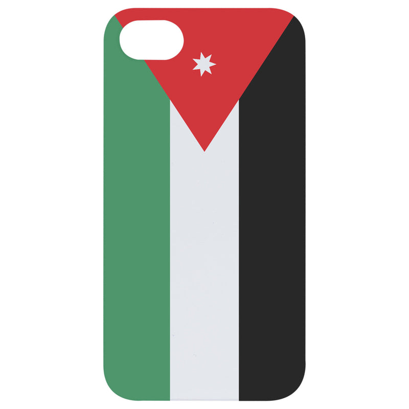 Flag Jordan - UV Color Printed Wood Phone Case