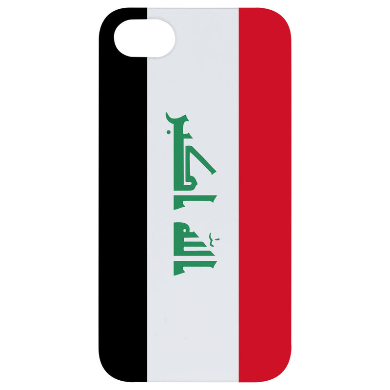 Flag Iraq - UV Color Printed Wood Phone Case