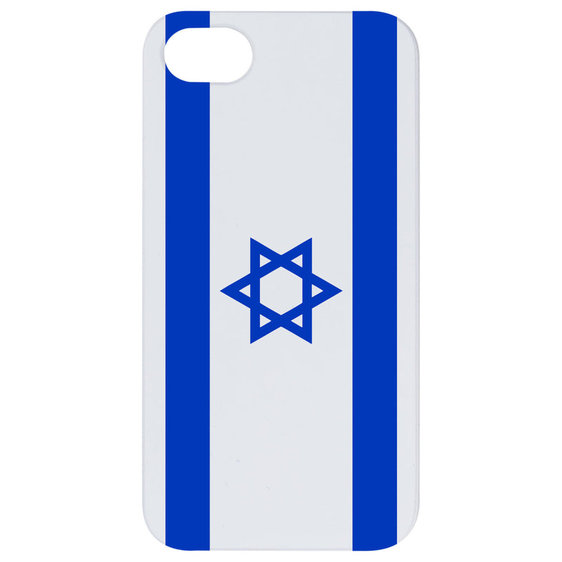 Flag Israel - UV Color Printed Wood Phone Case