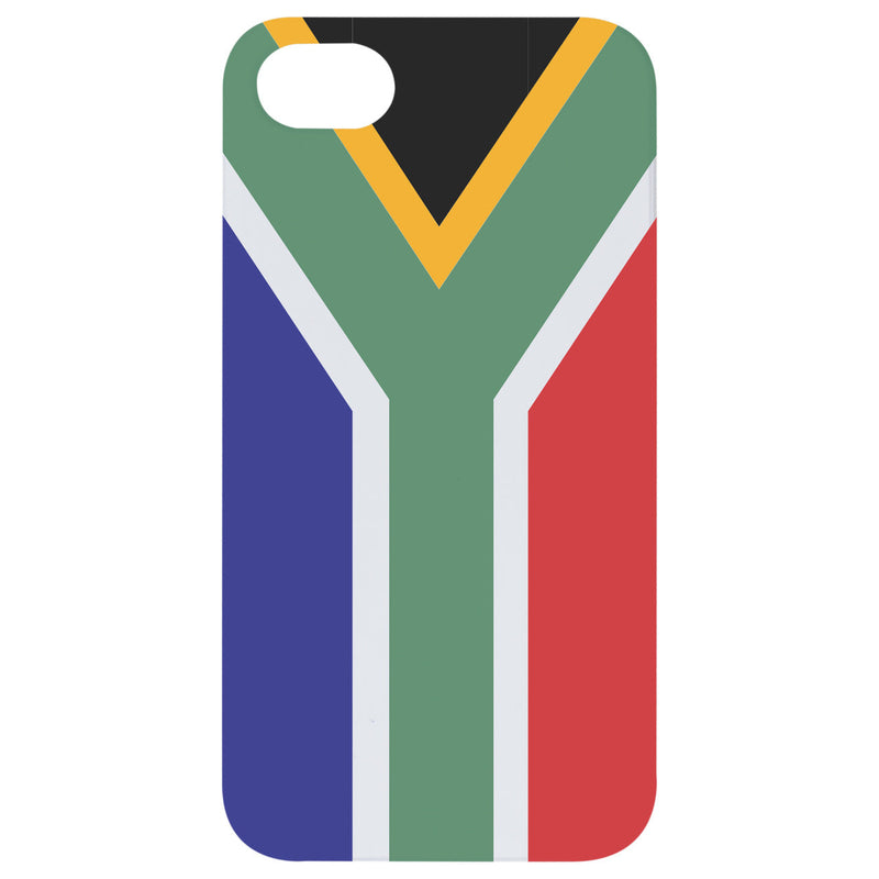 Flag South Africa - UV Color Printed Wood Phone Case