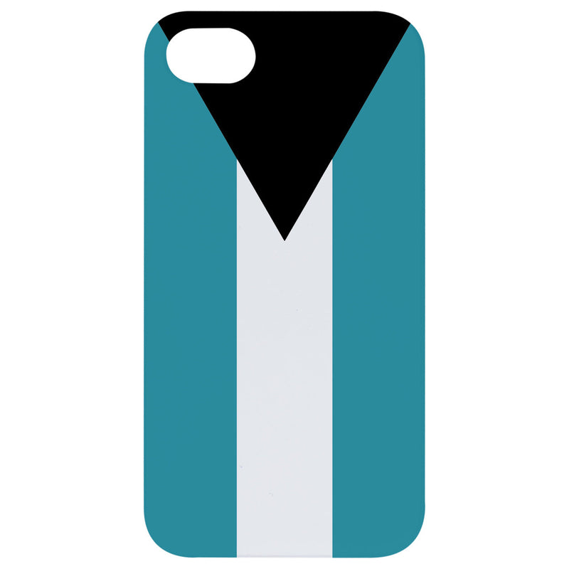 Flag Bahamas - UV Color Printed Wood Phone Case