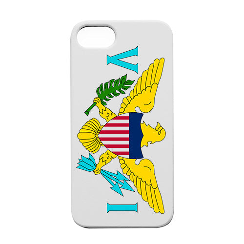 Flag Virgin Island - UV Color Printed Wood Phone Case